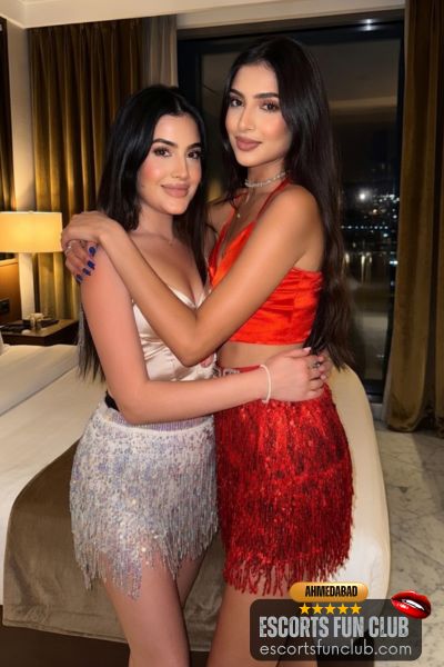 Divya and Meera duo escort Satellite Ahmedabad