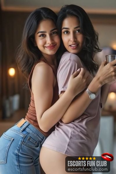 Prisha and Avni lesbian escorts Ghod Dod Road Surat